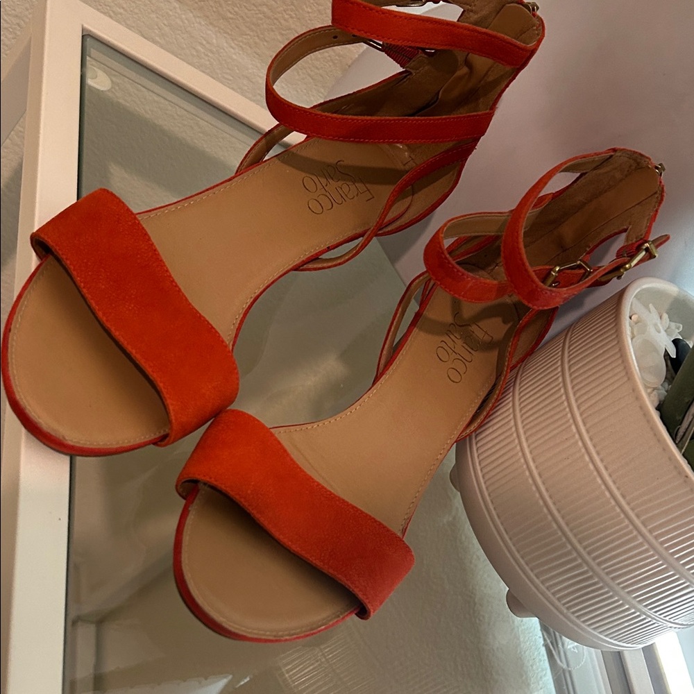 Franco Sarto Women's Red Sandals